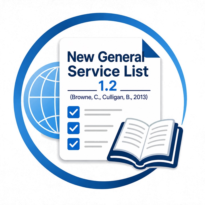New General Service List 1.2 이미지